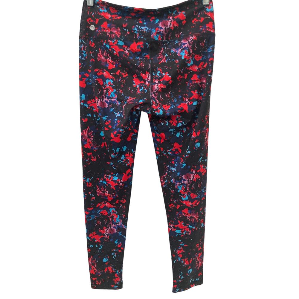Z by Zella Black, Red & Blue Activewear Leggings Size Small - Picture 2 of 9